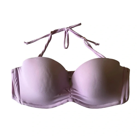 Upbra Push-up Bikini top Lavender 36D - Picture 1 of 9